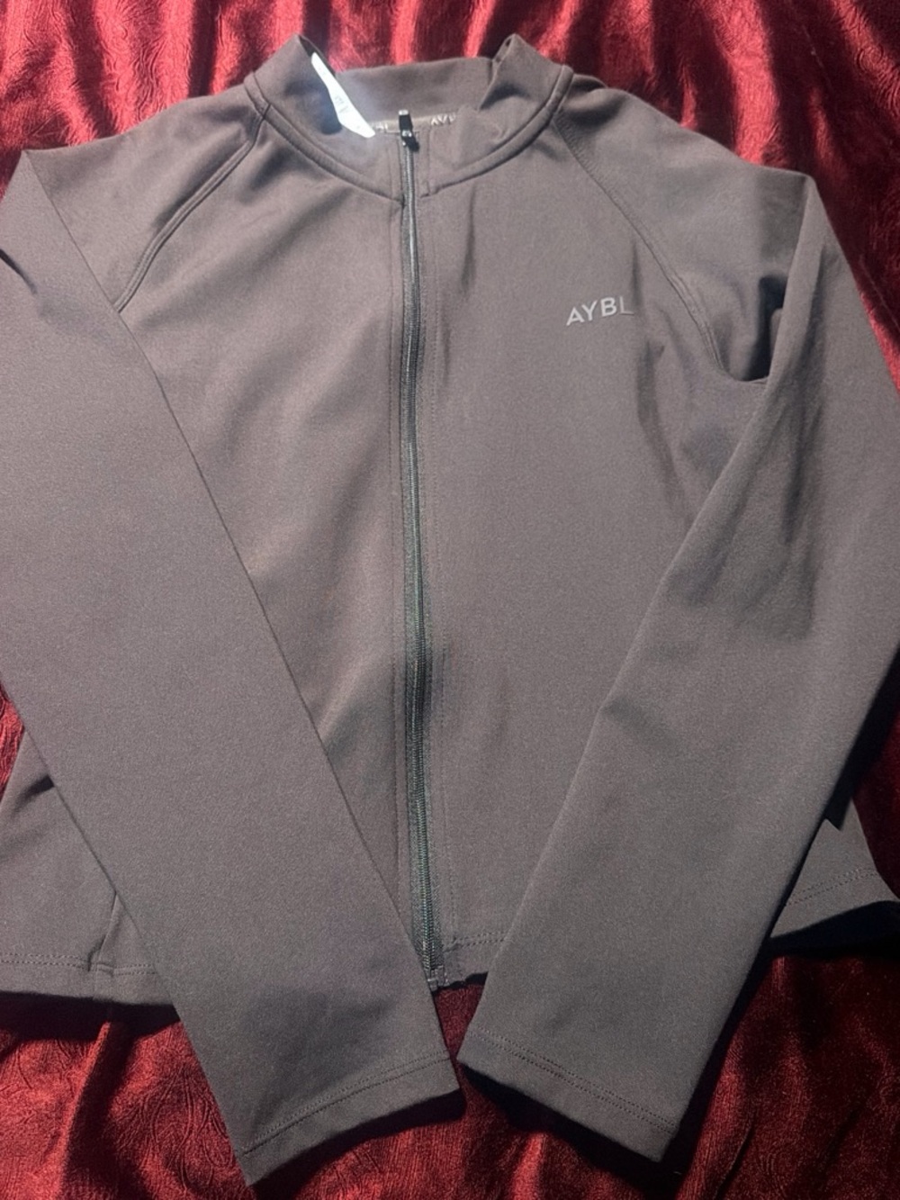 AYBL Black Athletic Quarter-Zip Top